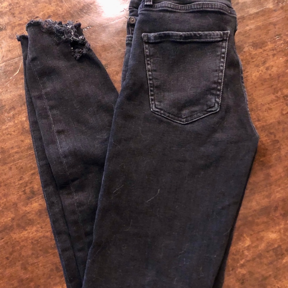 AGOLDE Sophie HI Rise Skinny Crop Size 24